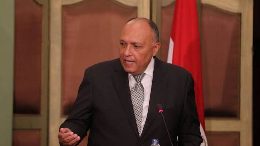 وزير الخارجية المصري يصل الى العراق