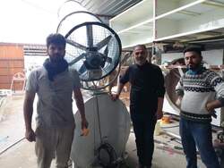 "made ın kerkuk".. "جهاز لمكافحة كورونا بمواصفات "عالمیة
