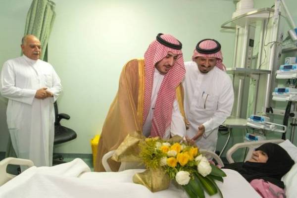 أمير سعودي يوجه بعلاج حاجة عراقية تعرضت لذبحة