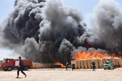 اندلاع حريق في مستشفى وسط بغداد