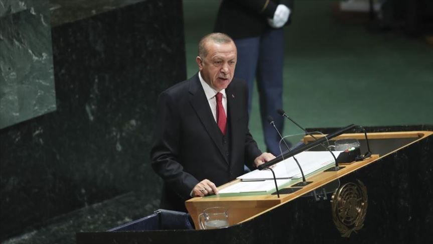 أردوغان من نيويورك: إرساء الاستقرار في سوريا سينعكس ايجابيا على العراق