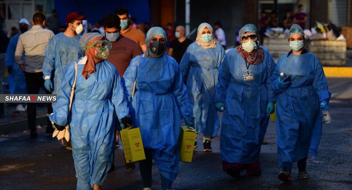 Covid-19: 370 cases among healthcare professionals in Diyala