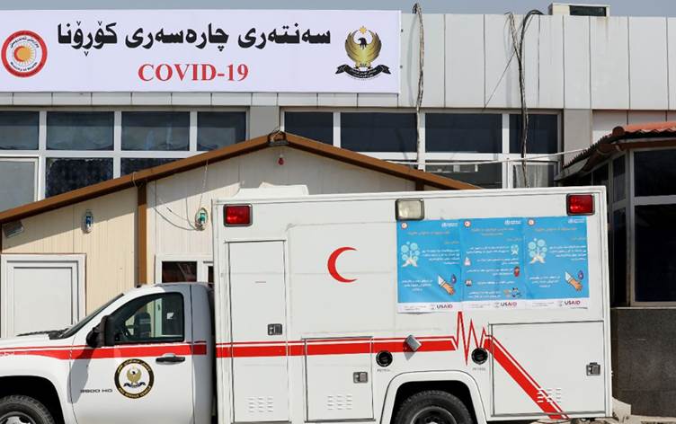 كوردستان تعلن إصابتين جديدتين بكورونا في حلبجة وأربيل