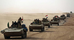 Iraqi forces start a military operation, specifically in borders with Syria and Jordan
