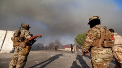 سقوط صاروخ ضمن مقتربات مطار بغداد الدولي