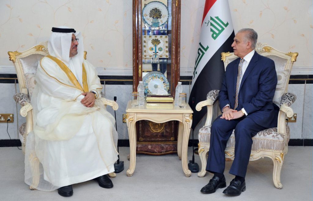 بعد استئنافه عمله في بغداد .. سفير البحرين يتلقى تطمينات في أول لقاء يجمعه بمسؤول عراقي