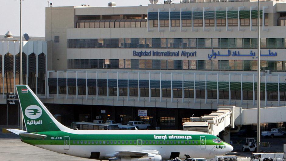 قصف يستهدف مطار بغداد الدولي 