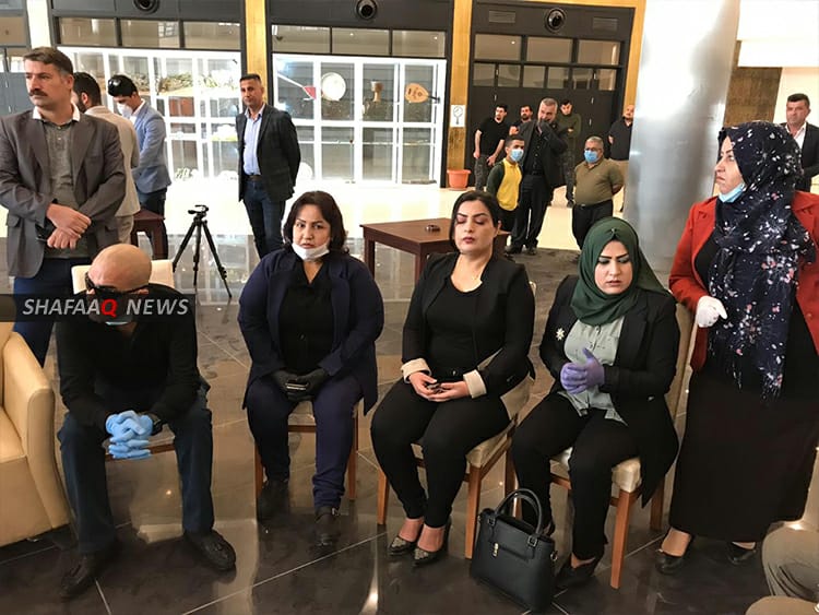 Pictures .. Kirkuk with its components generalizes "Barzani's charity" experience against Corona