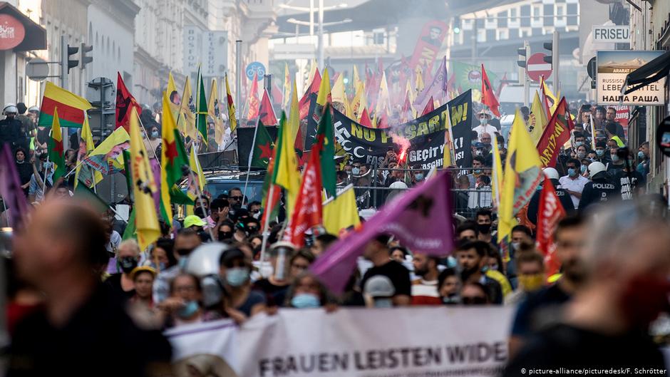 Turkey condemns Austria for allowing "PKK protests"