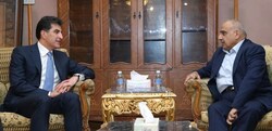 عبدالمهدي لبارزاني: رئاستكم لكوردستان لها انعكاس ايجابي على امر