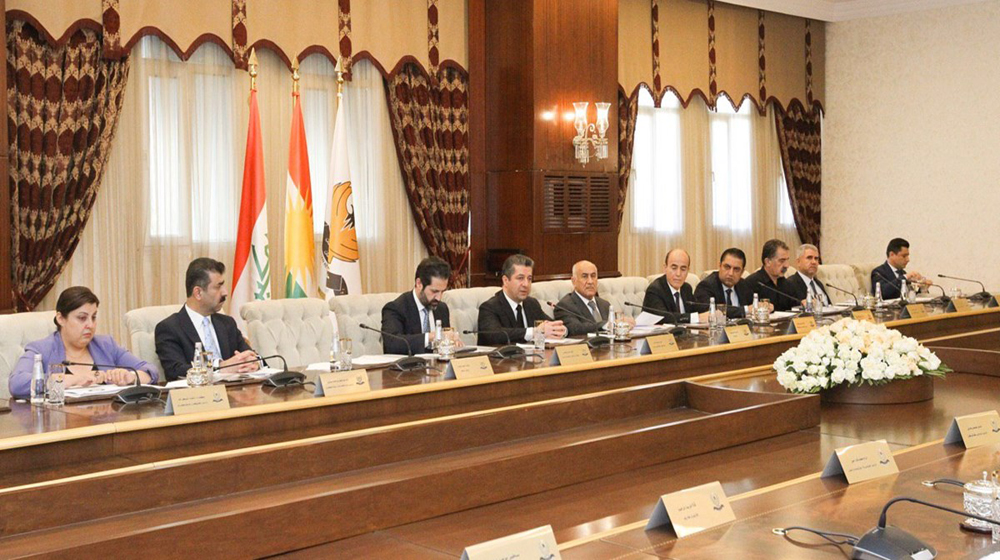 مجلس وزراء كوردستان يتخذ عدة قرارات منها تخص المفاوضات مع بغداد