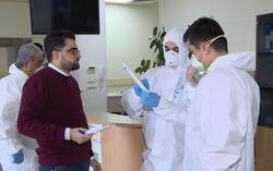 افتتاح مختبر جديد للفحص من فيروس كورونا في اقليم كوردستان