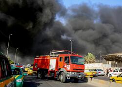 اندلاع حريق في مقر وزارة عراقية وسط بغداد
