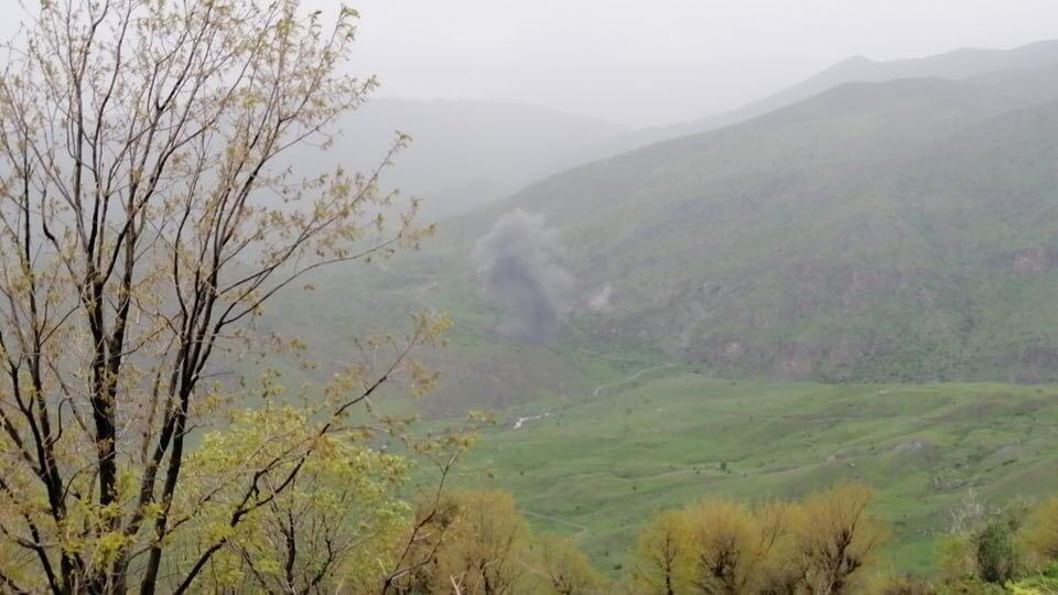 مقاتلات تركية تقصف قرى حدودية بإقليم كوردستان