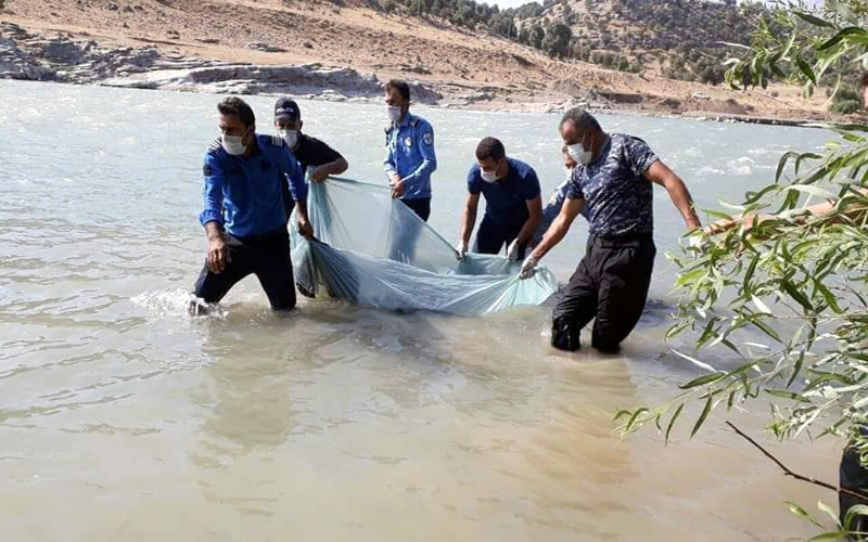 مصرع احد نازحي سنجار غرقا في نهر الخابور في زاخو