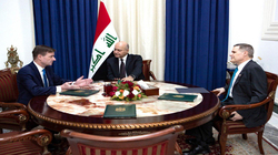 صالح يبلغ وفداً أميركياً "حلول" الأوضاع الحالية في العراق