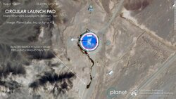 صور سرية تكشف استعداد إيران لإجراء تجربة صاروخية