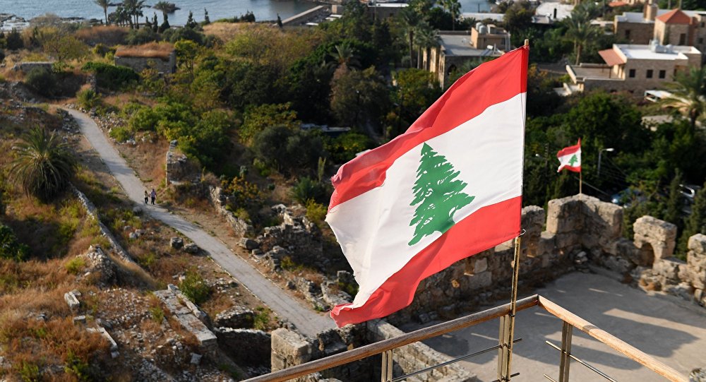لبنانيون يحتجون على اختطاف فرنسيين في العراق