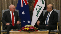 العراق واستراليا يبحثان أوضاع المنطقة واعادة اعمار المدن المحررة