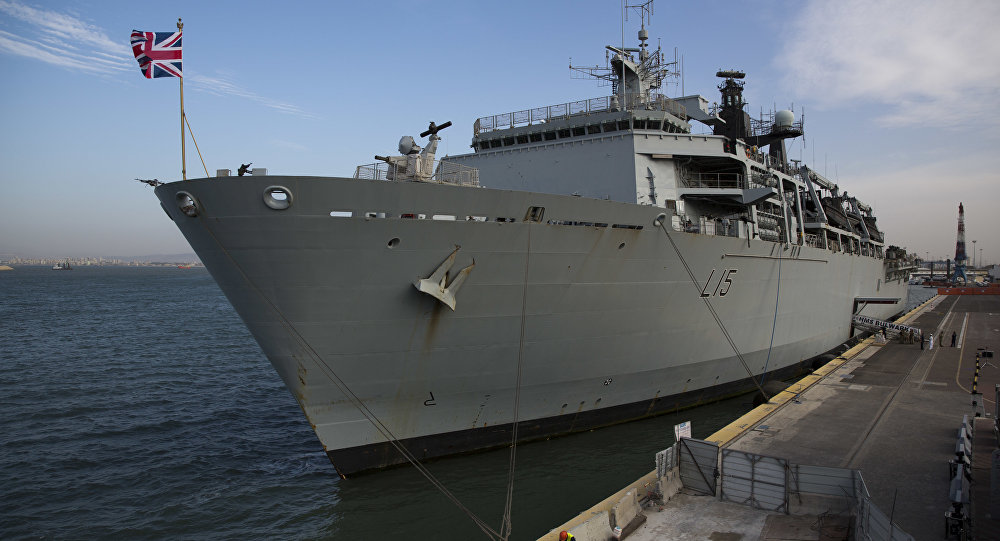 سفينة حربية بريطانية تصل الخليج "دفاعاً عن حرية الملاحة"