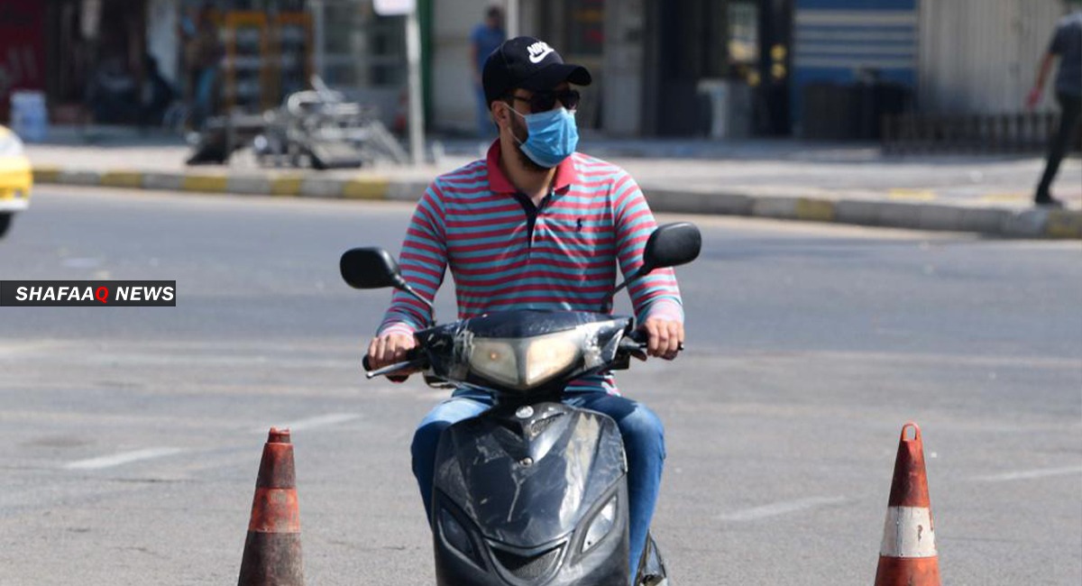 شرطة بغداد تصادر عشرات الدراجات النارية بعد اغتيال الهاشمي