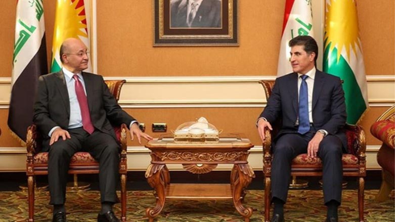 Barham Saleh meets the President of Kurdistan Region