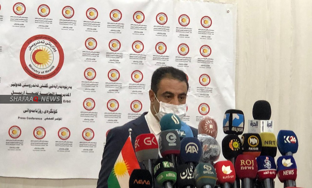 صحة اربيل توصي بإعادة فرض الحظر الشامل في اقليم كوردستان