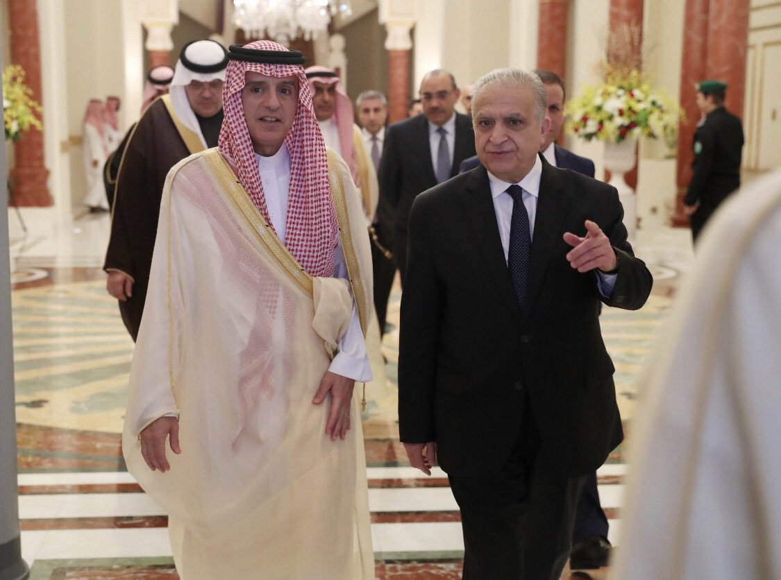 العراق والسعودية يبحثان مواجهة التحديات في المنطقة
