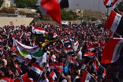 صور .. الالاف يخرجون بتظاهرات مناهضة لتقسيم محافظة عراقية