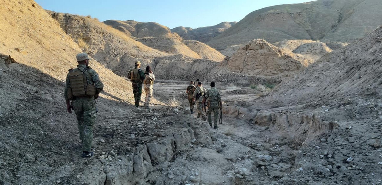 حەشد شەعبی  ئاسایش دەیان ئاوایی ئەرا هاتنەوەی ئاوارەگان لە دیالە  دابین كردیه‌