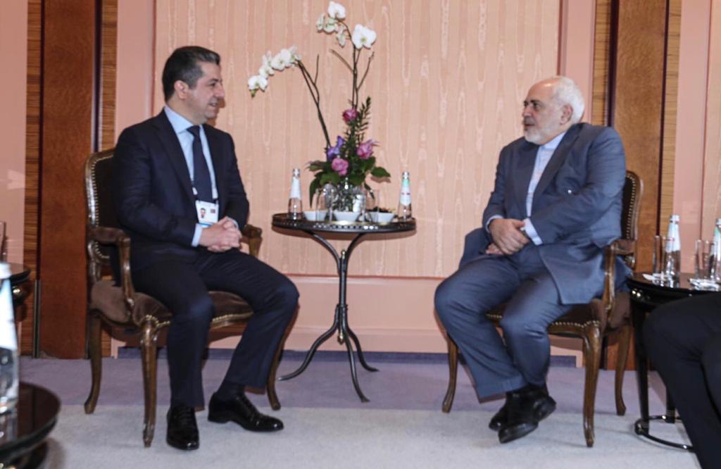 Barzani and Zarif agree on good neighborliness