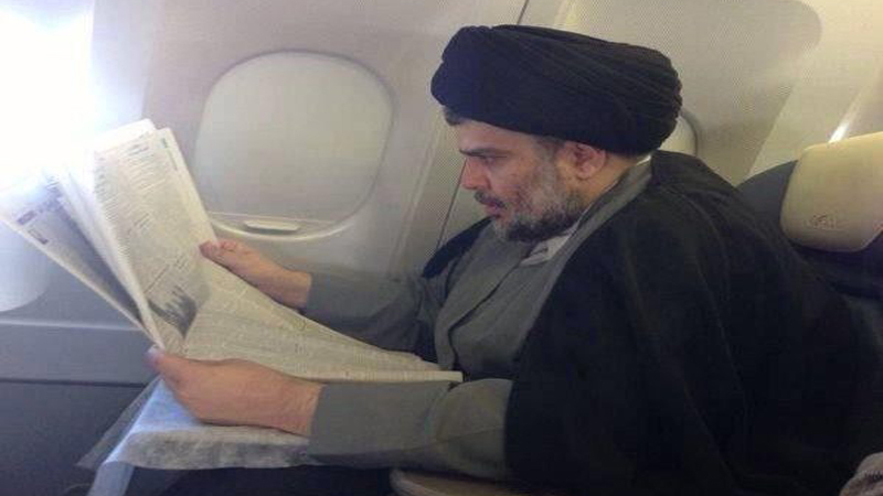 What is the truth behind al- Sadr leaving Qom to Beirut because of Corona?