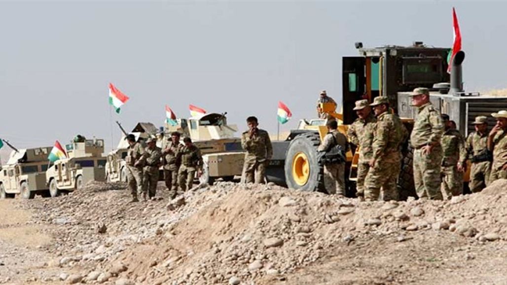 A special Kurdish force conducts a military exercise near Erbil Airport and reassures the people