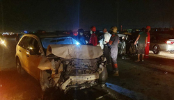 مصرع وإصابة خمسة أشخاص بحادث سير في كركوك