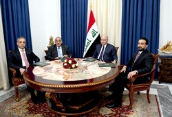 اجتماع رئاسة عراقي: التأكيد على تأمين المتظاهرين وتلبية مطالبهم المشروعة