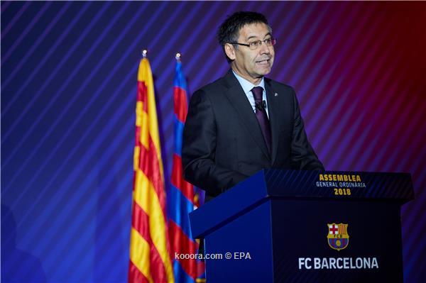 ازمة برشلونة تتفاقهم اول استقالته بادارته
