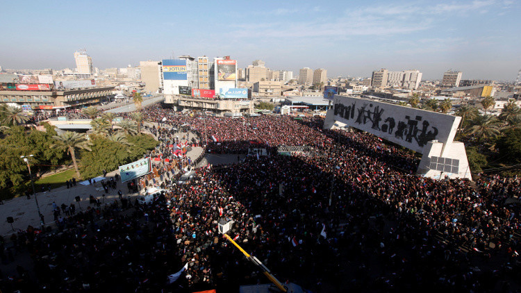 British report: Protests in Iraq gained momentum