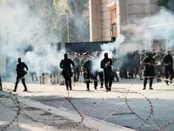 The first demonstrator killed in Baghdad protests