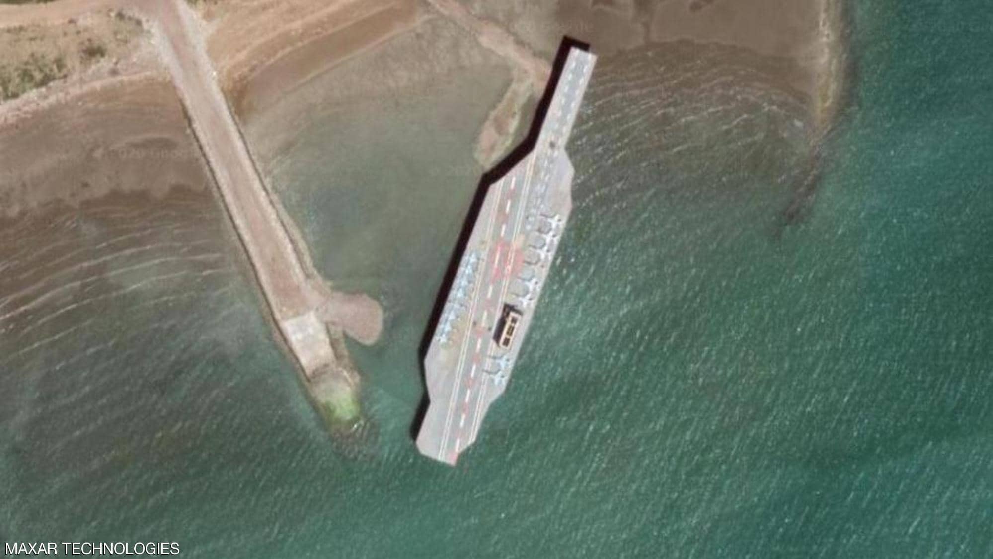 Amid US tension, Iran builds fake aircraft carrier to attack