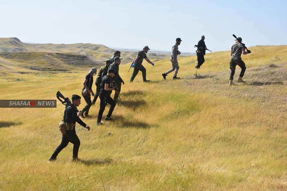 Al-Hashd arrests Nine ISIS terrorists in Saladin