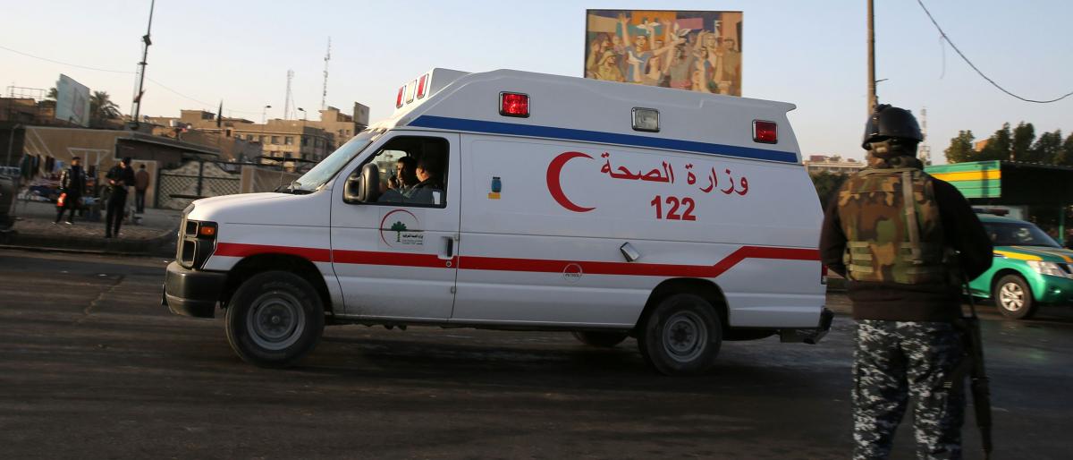 13 مصابا جراء انفجار الكدس ببغداد