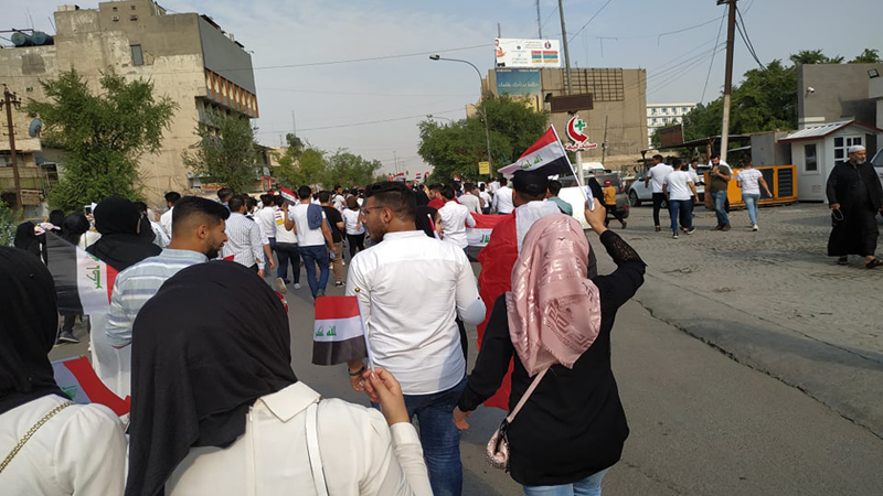 اعتصام طلابي بمحافظة جنوبية: حتى تنفيذ المطالب